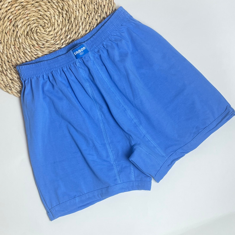 شورت پادار مردانه سوپر پنبه آبی