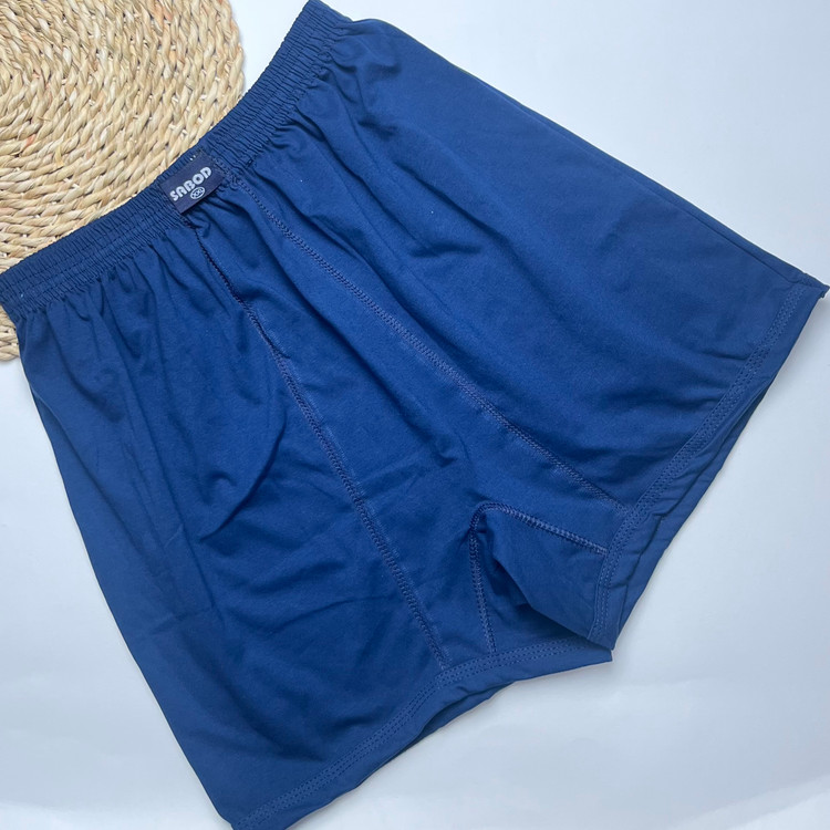 شورت پادار مردانه سوپر پنبه سورمه ای