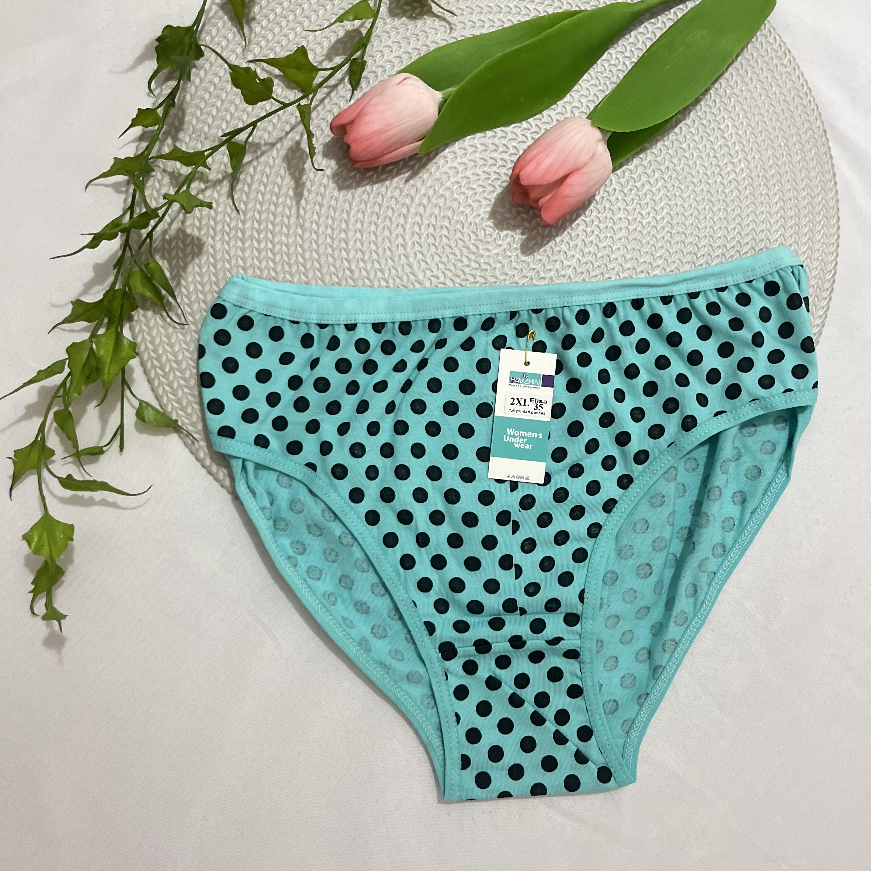 تصویر شورت اسلیپ زنانه وارداتی HAVZHIN / سایز XXL و XXXL - فروشگاه زیرخونه