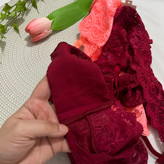 تصویر ست شورت و سوتین زنانه مدل دانتل گل گلی ( گیپوری) / سایز L و XL - فروشگاه زیرخونه