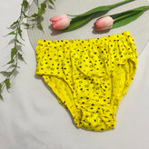 تصویر شورت اسلیپ زنانه نخ پنبه طرح دار / سایز XXL - فروشگاه زیرخونه