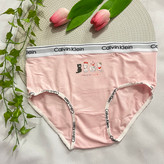 تصویر شورت زنانه وارداتی فانتزی طرح گربه کلوین کلین Ck / سایز L و XL - فروشگاه زیرخونه