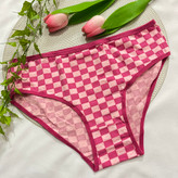 تصویر شورت زنانه وارداتی فانتزی صورتی / سایز XL , XXL , XXXL - فروشگاه زیرخونه