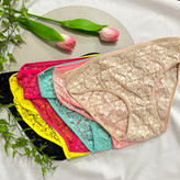 تصویر شورت اسلیپ زنانه دانتل ( گیپوری) مدل گل گلی/ XL , XXL , XXXL - فروشگاه زیرخونه