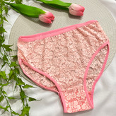 تصویر شورت اسلیپ زنانه دانتل ( گیپوری) مدل گل گلی/ XL , XXL , XXXL - فروشگاه زیرخونه