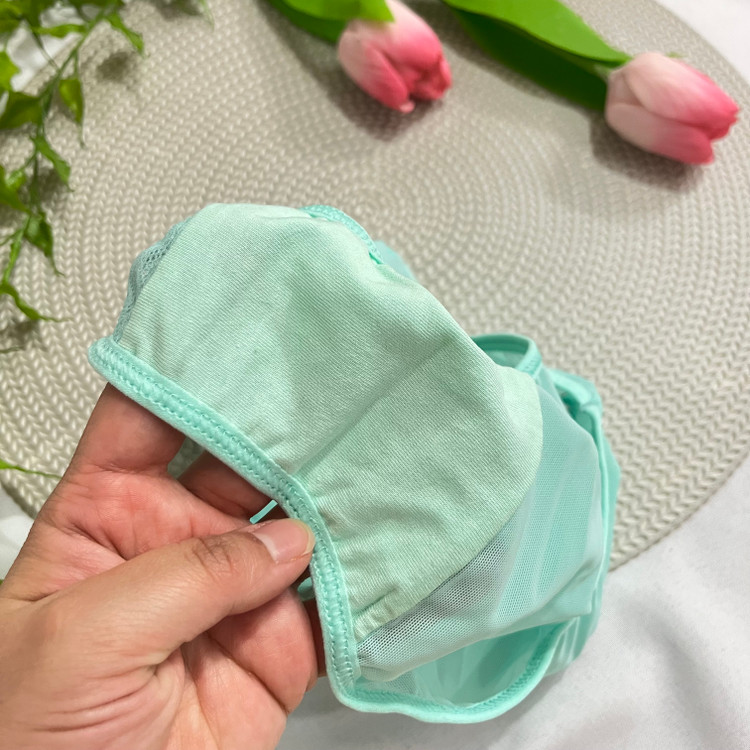 تصویر شورت اسلیپ زنانه دانتل ( گیپوری) مدل گل گلی/ XL , XXL , XXXL - فروشگاه زیرخونه