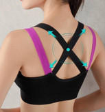 نیم تنه ضربدری کاپ دار اسفنجی sport وارداتی free size