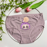 شورت وارداتی زنانه Deniz عروسکی طرح لبوبو / free size