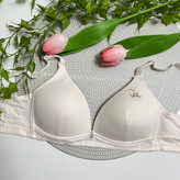 سوتین زنانه اسفنجی طرح خرسی وارداتی Sea Bear کاپ A (کاپ کوچیک) / سایز 80 و 90