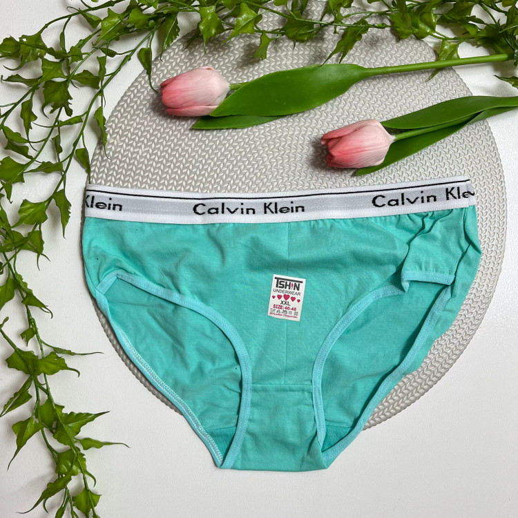 شورت زنانه تک رنگ کلوین کلین CK / سایز XL و 2XL و 3XL