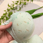 سوتین زنانه اسفنجی بدون فنر بدون جک طرح بیبی وارداتی کاپ A (کاپ کوچیک) / سایز 75 و 80