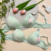 سوتین زنانه اسفنجی بدون فنر بدون جک طرح بیبی وارداتی کاپ A (کاپ کوچیک) / سایز 75 و 80