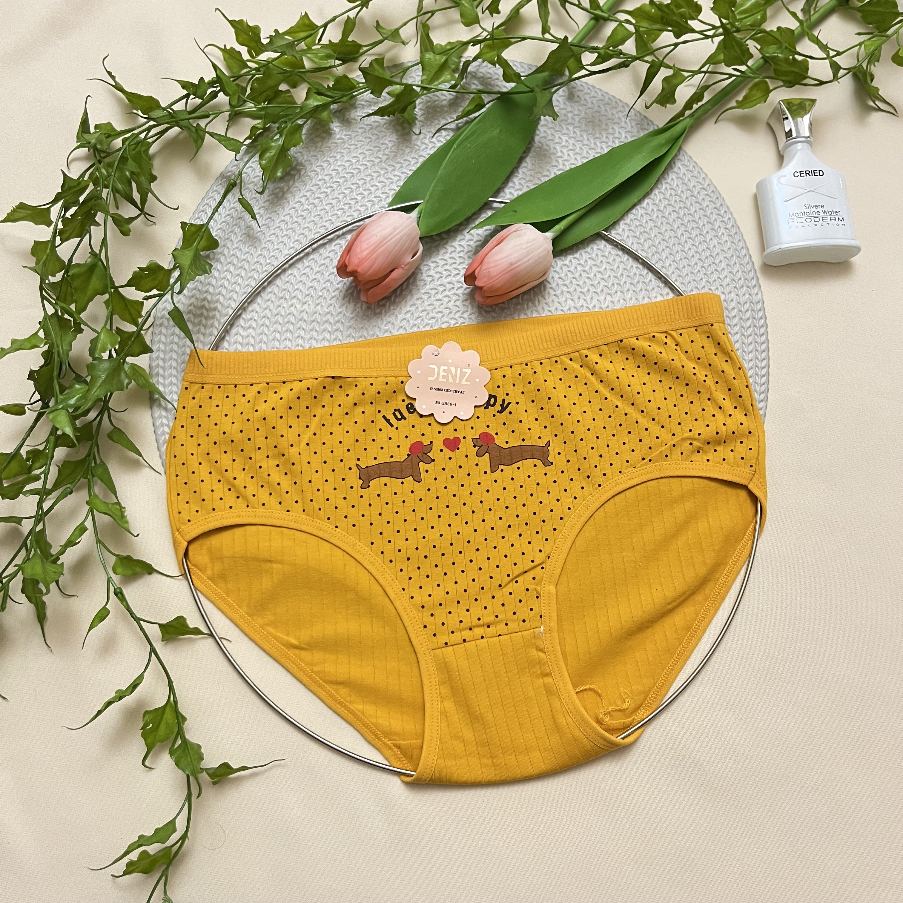 شورت وارداتی زنانه Deniz عروسکی طرح سگ پاکوتاه/ free size
