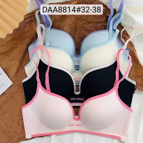 سوتین زنانه نیم جک وارداتی طرح BABA SWAAT کاپ A (کاپ کوچیک)/ سایزبندی 70 تا 85