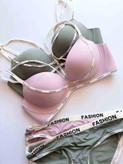 ست شورت و سوتین جک دار لیزری هارنس دار زنانه fashion کاپ B / سایزبندی 80 تا ۹۰