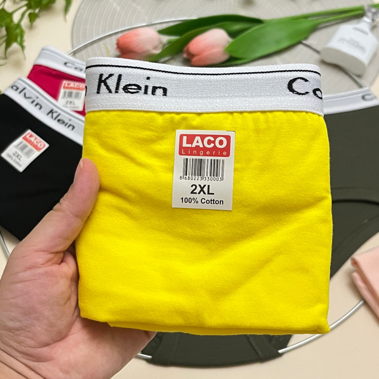 شورت با کیفیت زنانه برند LACO کلوین کلین CK / سایز 2XL و 3XL