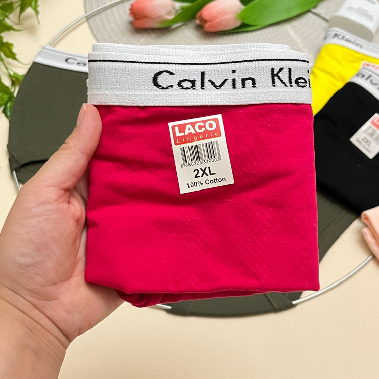 شورت با کیفیت زنانه برند LACO کلوین کلین CK / سایز 2XL و 3XL