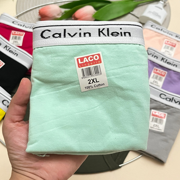 شورت با کیفیت زنانه برند LACO کلوین کلین CK / سایز 2XL و 3XL