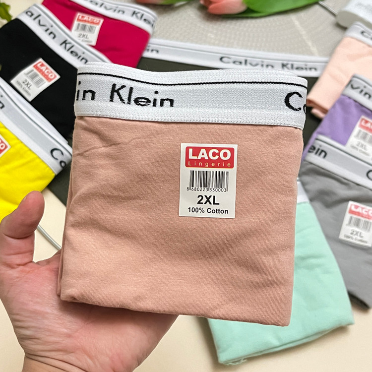 شورت با کیفیت زنانه برند LACO کلوین کلین CK / سایز 2XL و 3XL