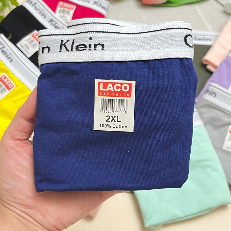 شورت با کیفیت زنانه برند LACO کلوین کلین CK / سایز 2XL و 3XL