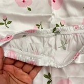 ست 3 تیکه تاپ شورتک زنانه به همراه کش مو جنس ساتن | free size