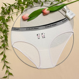 شورت زنانه کبریتی طرح فانتزی شیری رنگ / Free size