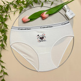 شورت زنانه کبریتی طرح فانتزی شیری رنگ / Free size