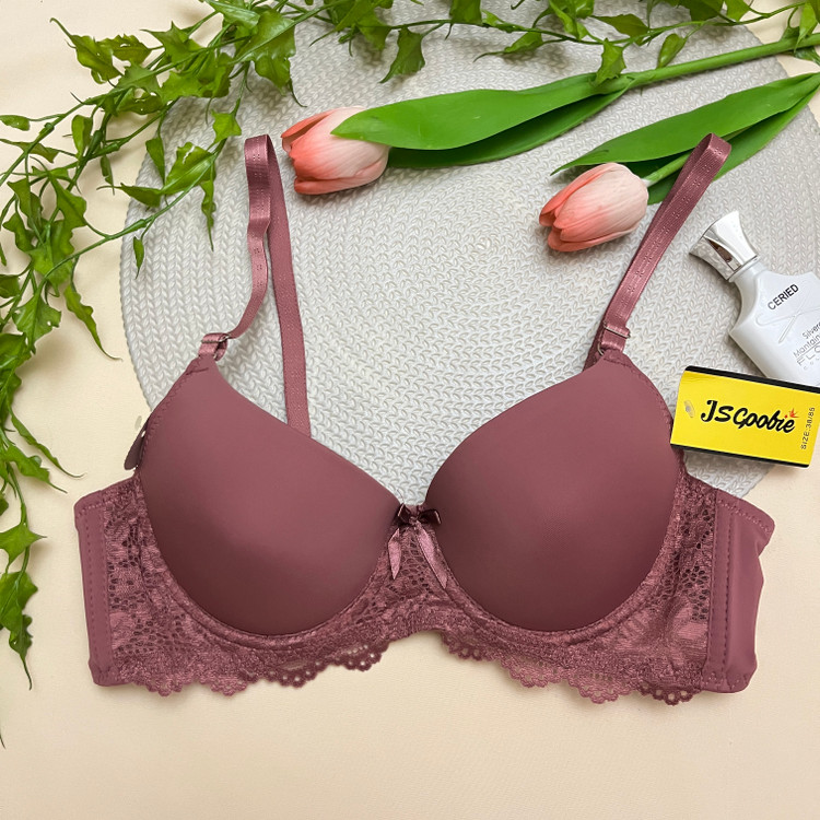 سوتین زنانه جکدار وارداتی پایین گیپور کاپ B | سایزبندی ۸۰ تا ۹۵