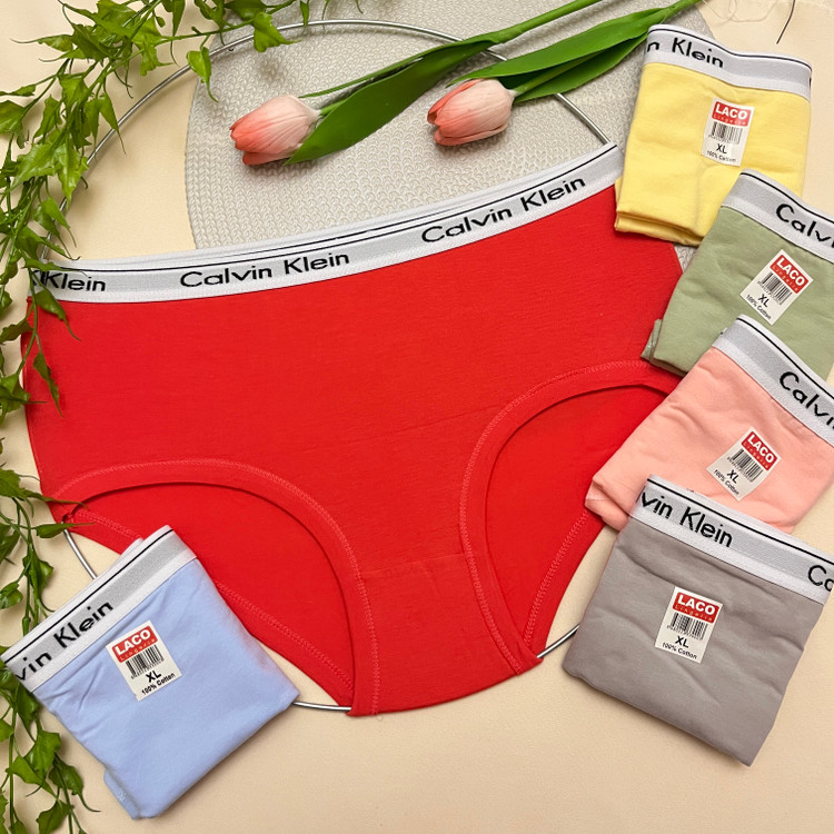 شورت با کیفیت زنانه برند لاکو LACO کلوین کلین CK / سایز XL /2XL / 3XL