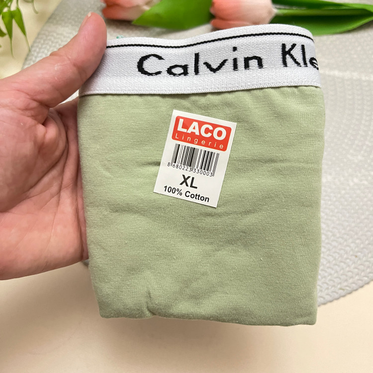 شورت با کیفیت زنانه برند لاکو LACO کلوین کلین CK / سایز XL /2XL / 3XL