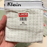 شورت با کیفیت زنانه برند لاکو LACO کلوین کلین CK تم سبز/ سایز XL /2XL / 3XL