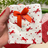 شورت زنانه فانتزی وارداتی با تم قرمز از برند معروف و باکیفیت چی چی Chi Chi / سایز L-XL-XXL-XXXL