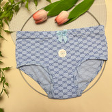 شورت زنانه فانتزی وارداتی با تم آبی از برند معروف و باکیفیت چی چی Chi Chi / سایز L-XL-XXL-XXXL