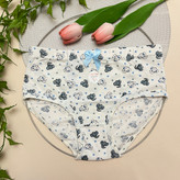 شورت زنانه فانتزی وارداتی با تم آبی از برند معروف و باکیفیت چی چی Chi Chi / سایز L-XL-XXL-XXXL