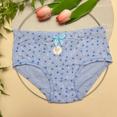 شورت زنانه فانتزی وارداتی با تم آبی از برند معروف و باکیفیت چی چی Chi Chi / سایز L-XL-XXL-XXXL