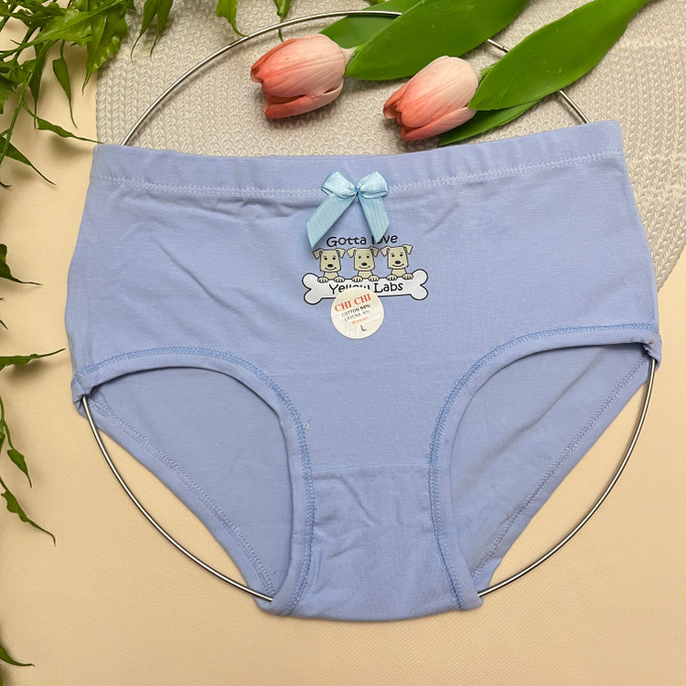 شورت زنانه فانتزی وارداتی با تم آبی از برند معروف و باکیفیت چی چی Chi Chi / سایز L-XL-XXL-XXXL