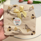 شورت زنانه فانتزی وارداتی با تم کرم از برند معروف و باکیفیت چی چی Chi Chi / سایز XL-XXL