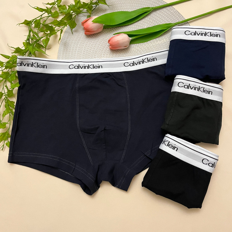 شورت اسلیپ مردانه کتان گرم بالا کلوین کلین برند CK / سایز XL/ XXL / XXXL